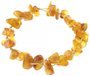 Bracelet made of amber stones